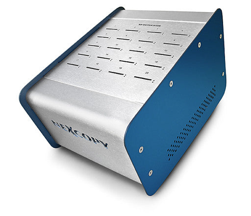 Nexcopy 20 Port Secure Digital SD Card Cloner / Wiper - PC Based for W –  ProDuplicator