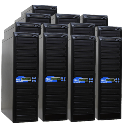 Produplicator 1 to 200 CD DVD SATA Daisy Chain Duplicator + HDD - (200DVD)