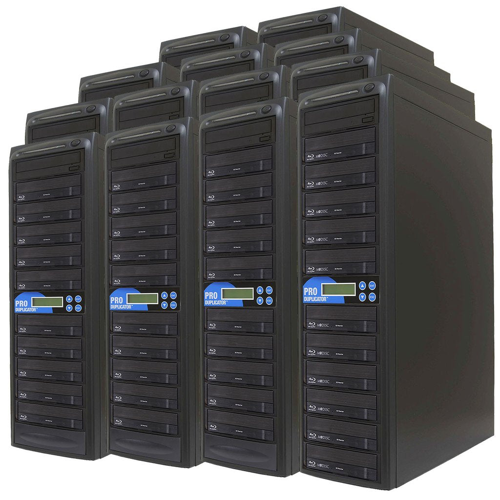 Produplicator 1 to 250 Blu-ray BDXL SATA Daisy Chain Duplicator + HDD - (250BD)