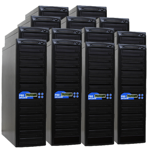 Produplicator 1 to 250 CD DVD SATA Daisy Chain Duplicator + HDD - (250DVD)