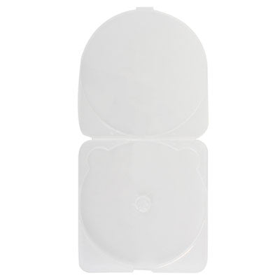 3.8mm Super Slim & Trim Single Disc Capacity Clear PP Poly Cases - ProDuplicator.com