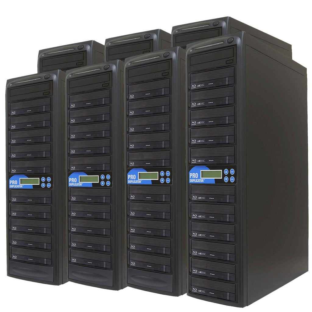 Produplicator 1 to 70 Blu-ray BDXL SATA Daisy Chain Duplicator + HDD - (70BD)