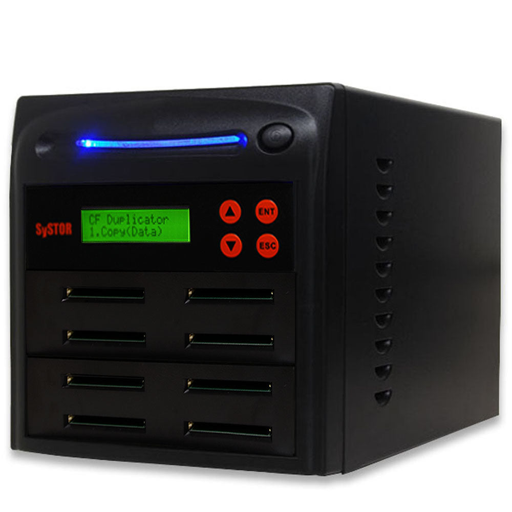 Systor 1 to 7 Compact Flash CF Duplicator & Sanitizer - SYS-CFD-7