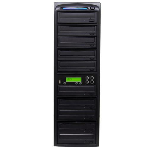 Produplicator USB Drive to 9 CD DVD Duplicator - Convert Flash Memory Card to Disc Copier (DVDUSB09SATA20X)