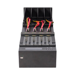 Systor 1 to 3 NVMe/SATA M.2 Duplicator & Sanitizer - up to 18GB/Min - for PCIe M2, 2.5" & 3.5" HDD & SSD Drives (SYSNVME-XW303)