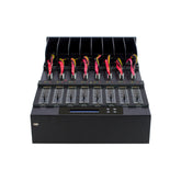 Systor 1 to 7 M.2 SATA/NVMe Duplicator & Sanitizer - up to 9GB/Min - for PCIe M2, 2.5" & 3.5" HDD & SSD Drives (SYSNVME-XW207)