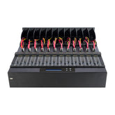 Systor 1 to 11 M.2 SATA/NVMe Duplicator & Sanitizer - up to 18GB/Min - for PCIe M2, 2.5" & 3.5" HDD & SSD Drives (SYSNVME-XW311)