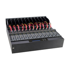 Systor 1 to 11 M.2 SATA/NVMe Duplicator & Sanitizer - up to 9GB/Min - for PCIe M2, 2.5" & 3.5" HDD & SSD Drives (SYSNVME-XW211)