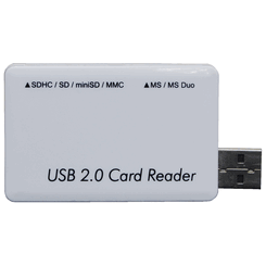 OPTIONAL USB 2.0 Memory Card Reader