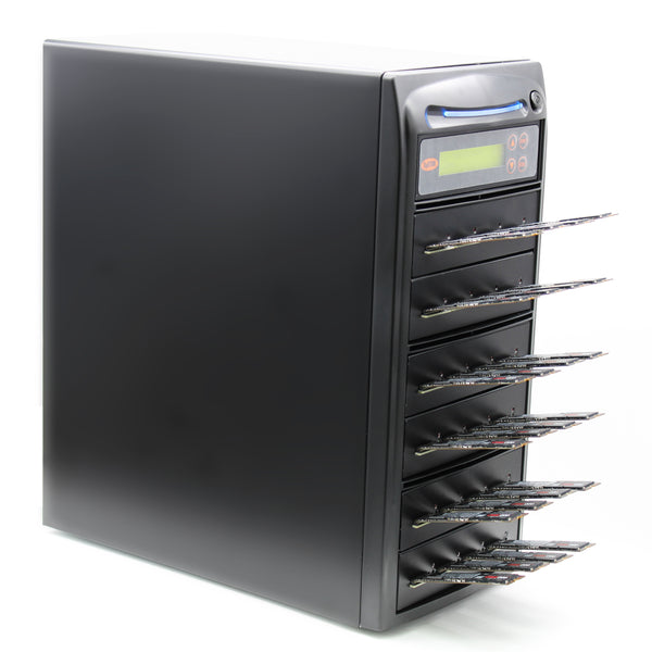 Systor 1 to 23 M.2 SATA/NVMe Duplicator & Sanitizer - up to 24GB/Min - for PCIe M2 Drives (SYSNVME-NX423)