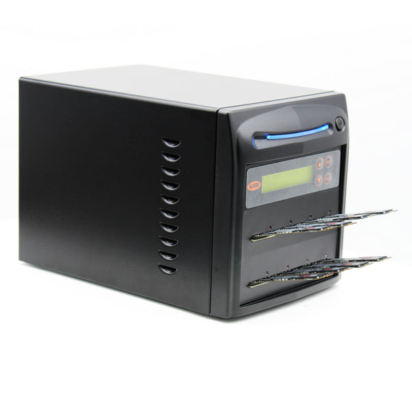 Systor 1 to 7 M.2 SATA/NVMe Duplicator & Sanitizer - up to 24GB/Min - for PCIe M2 Drives (SYSNVME-NX407)