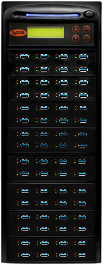 Systor 1 to 63 USB 3.0/3.1 Duplicator & Eraser 9GB/Min - SYS-USB30150-63