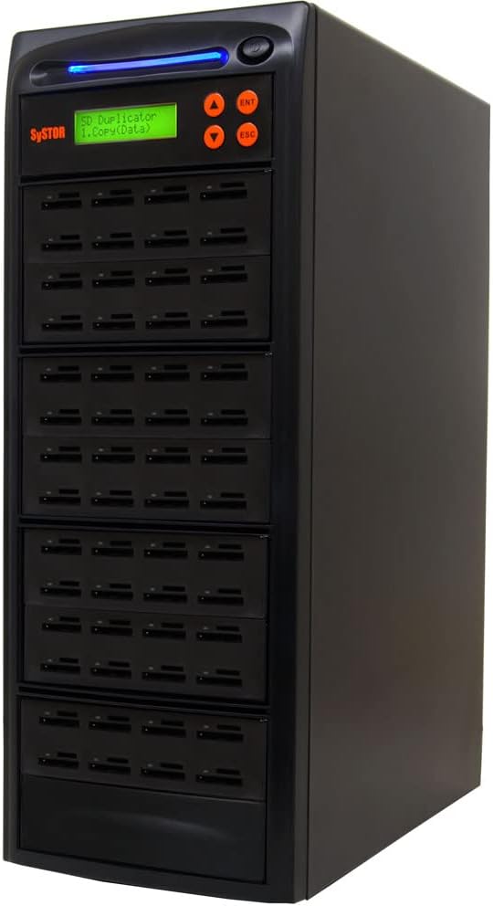 Systor 1 to 55 Multiple SD/microSD Card 3.0 Duplicator - 6GB/Min - SYS-SD100-55