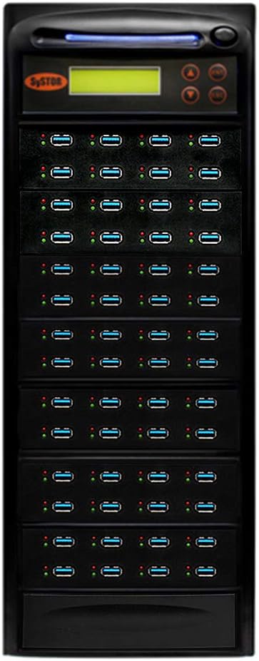 Systor 1 to 55 USB 3.0/3.1 Duplicator & Eraser 9GB/Min - SYS-USB30150-55