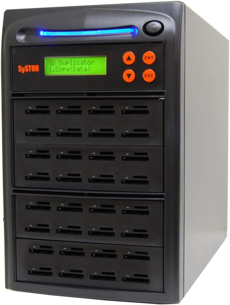 Systor 1 to 31 Multiple SD/microSD Card 3.0 Duplicator - 6GB/Min - SYS-SD100-31