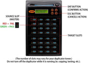 Systor 1 to 7 USB 3.0/3.1 Duplicator & Eraser 9GB/Min - SYS-USB30150-7