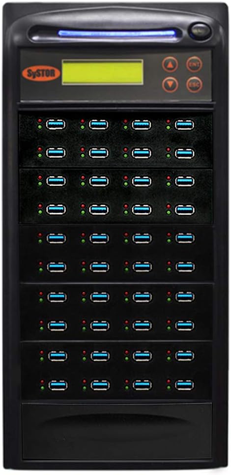 Systor 1 to 39 USB 3.0/3.1 Duplicator & Eraser 9GB/Min - SYS-USB30150-39