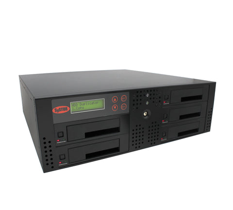 Systor 1 to 4 SATA 150MB/S Rackmount Hard Disk Drive / Solid State Drive (HDD/SSD) Duplicator & Sanitizer (SYS204RMHDD-DP)