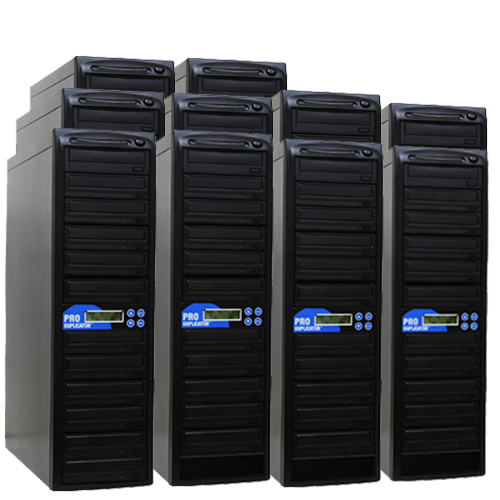 Produplicator CD DVD SATA Daisy Chain Duplicator + HDD