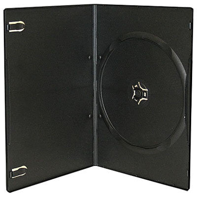 7mm Slim Single Disc Capacity Black DVD Cases - ProDuplicator.com