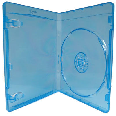 12mm Standard Single Disc Capacity Blu-ray Case with Blu-ray logo - ProDuplicator.com