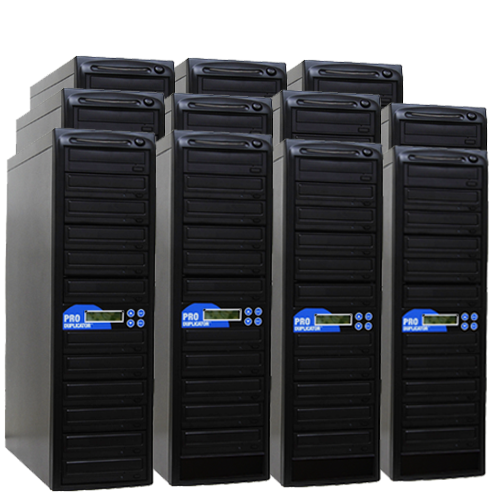 Produplicator CD DVD SATA Daisy Chain Duplicator + HDD