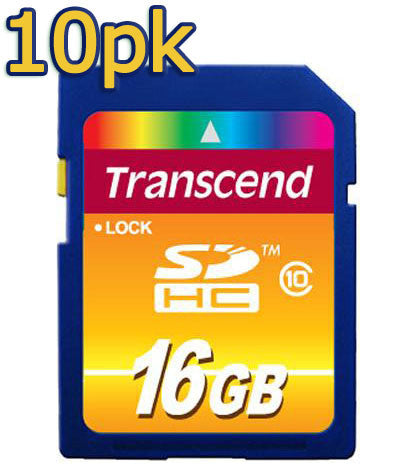 SDHC Secure Digital High Capacity / SD Memory Card (Class 10)