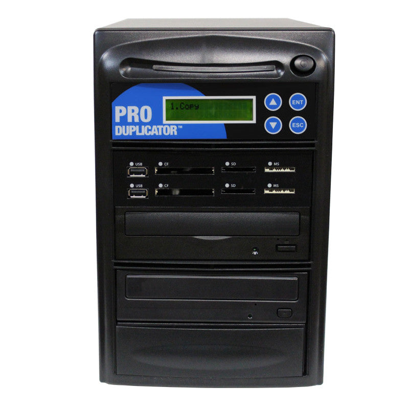 double port usb/sd/cf to cd dvd duplicator m-disc 1 target 