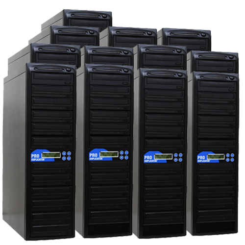 Produplicator CD DVD SATA Daisy Chain Duplicator + HDD