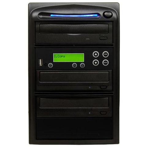 Produplicator USB Drive to 2 CD DVD Duplicator - Convert Flash Memory Card to Disc Copier (DVDUSB02SATA20X)