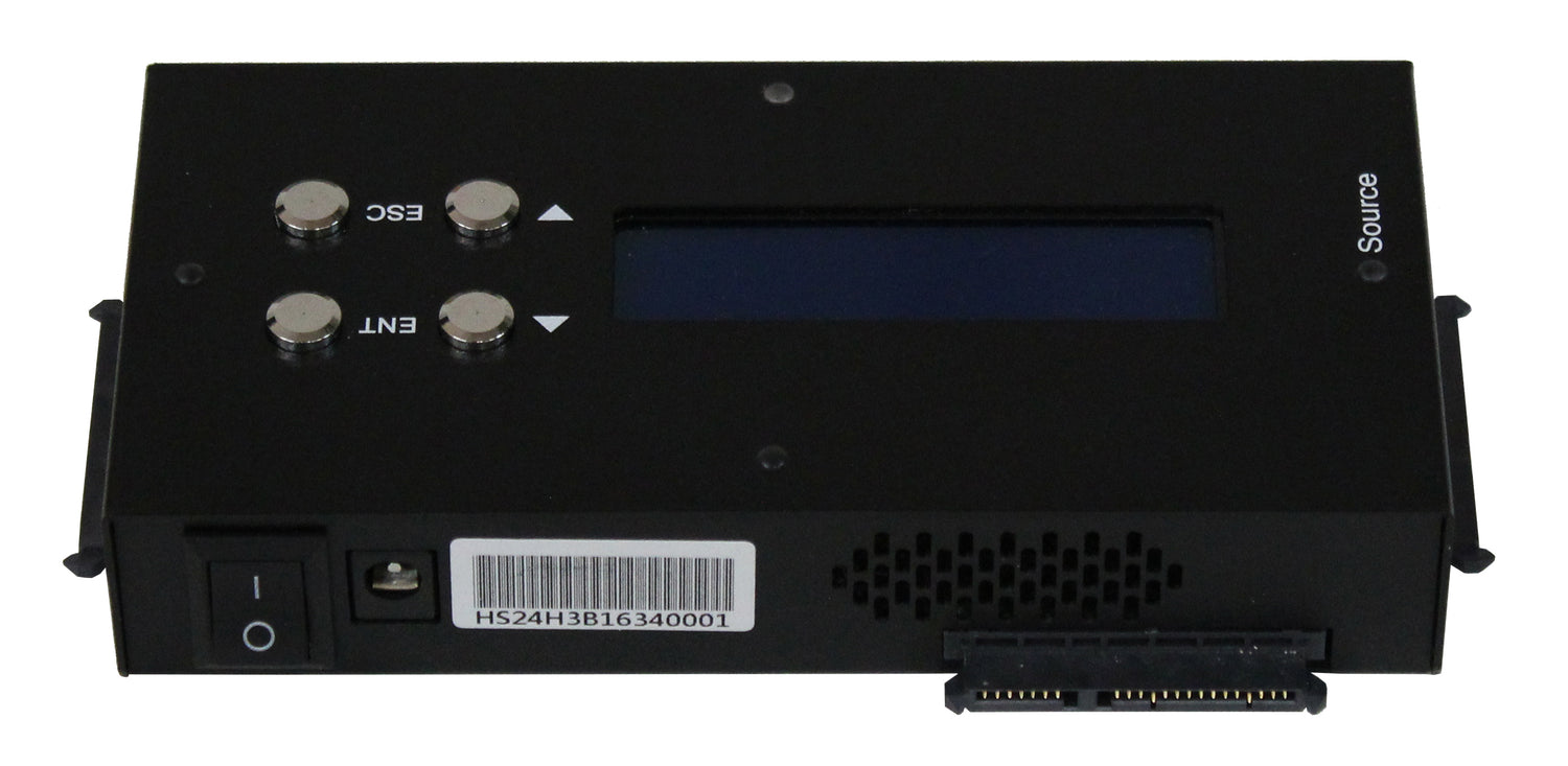 Systor 1 to 3 SATA 300MB/S Portable HDD SSD Duplicator/Sanitizer - (SYS03-MINIHDD-SATA2) - 3.5" & 2.5" Hard Disk Drive / Solid State Drive Copier/Eraser