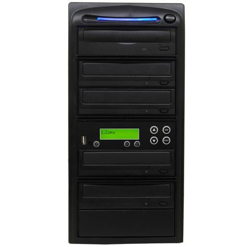 Produplicator USB Drive to 4 CD DVD Duplicator - Convert Flash Memory Card to Disc Copier (DVDUSB04SATA20X)