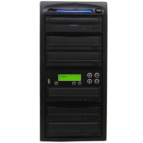 Produplicator USB Drive to 5 CD DVD Duplicator - Convert Flash Memory Card to Disc Copier (DVDUSB05SATA20X)
