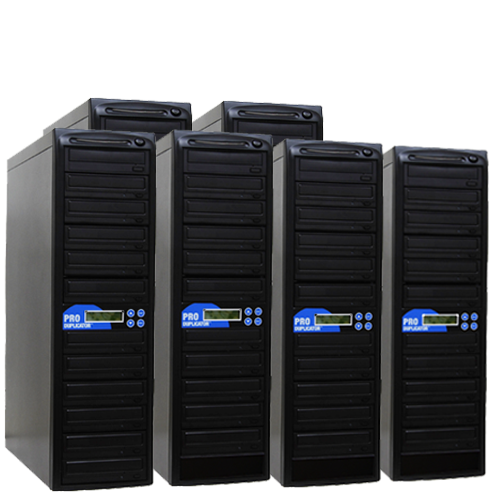 Produplicator CD DVD SATA Daisy Chain Duplicator + HDD