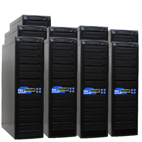Produplicator CD DVD SATA Daisy Chain Duplicator + HDD