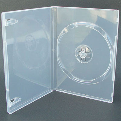 14mm Standard Single Disc Capacity Clear DVD Cases - ProDuplicator