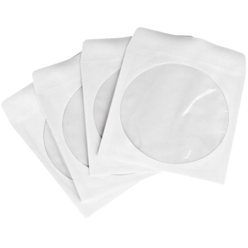 CD Paper Sleeve with Window and Flap 1000 PK - ProDuplicator.com