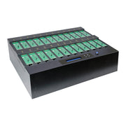 Systor 1 to 23 NVMe/SATA M.2 Duplicator & Sanitizer - up to 12GB/Min - for PCIe M2 Drives (SYSNVME-M2223)