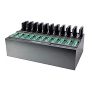 Systor 1 to 10 NVMe/SATA M.2 Duplicator & Sanitizer - up to 24GB/Min - for PCIe M2 & 2.5" HDD & SSD Drives (SYSNVME-HC410)