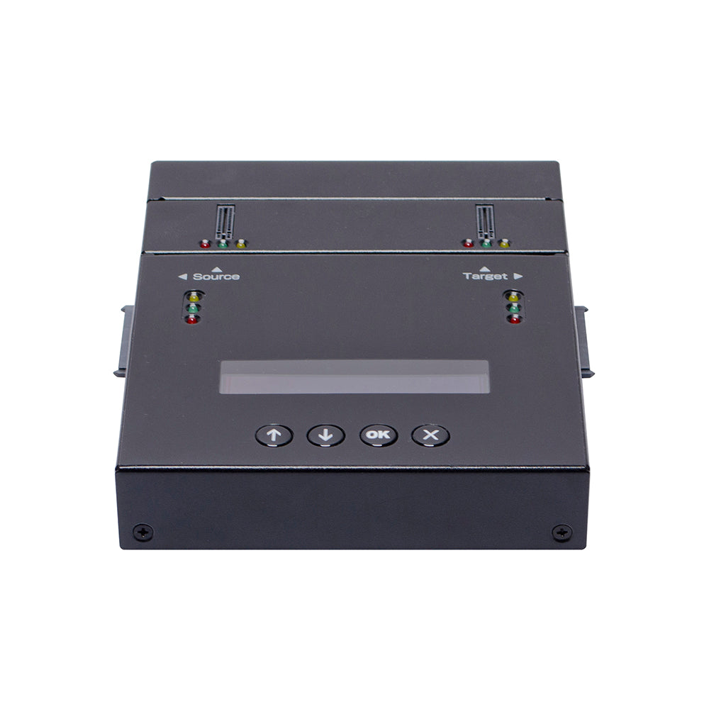 Systor 1 to 1 M.2 NVMe/SATA Duplicator & Sanitizer - up to 9GB/Min - for PCIe M2, 2.5" & 3.5" HDD & SSD Drives (SYSNVME-SF201)