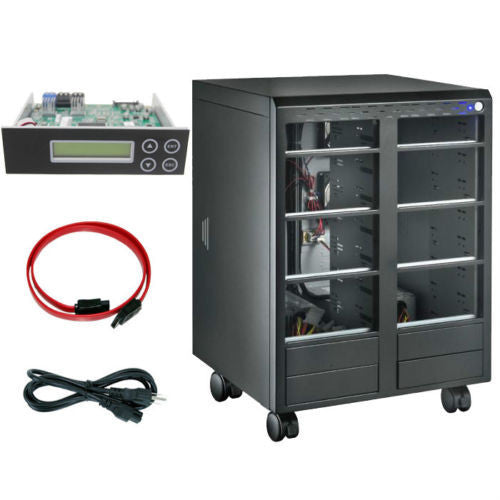 CD DVD Lightscribe Blu-ray Barebone Duplicator Case Tower