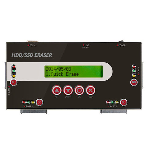 4 Port SATA HDD/SSD Eraser/Sanitizer/Wiper - ProDuplicator.com